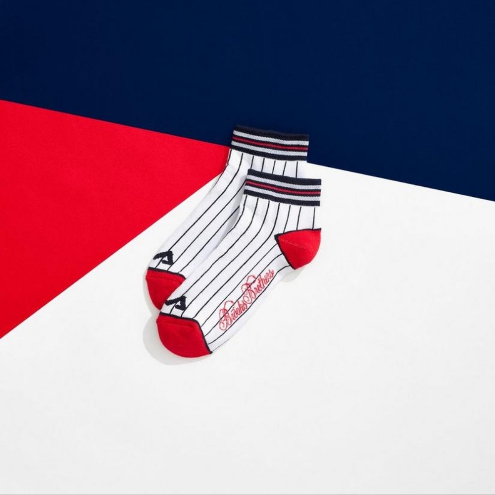 (+)FILA X Brooks Brothers Advantage Quarter Ankle Socks